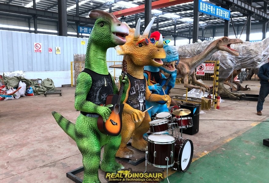 Dinosaur Playground Equipment- dinosaur band for sale