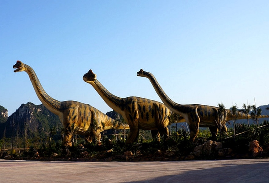 dinosaur park theme exhibition