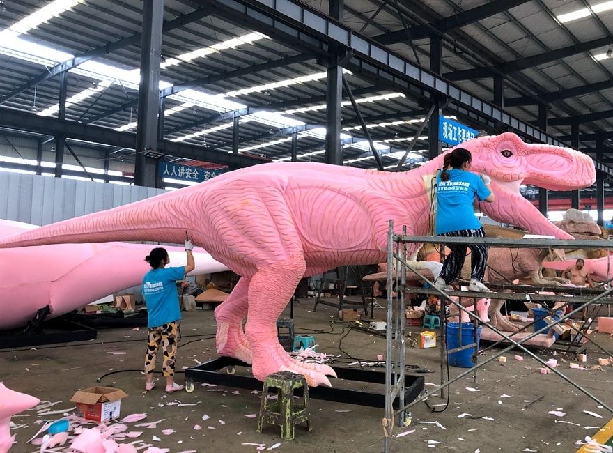 Production of Dinosaur Skin