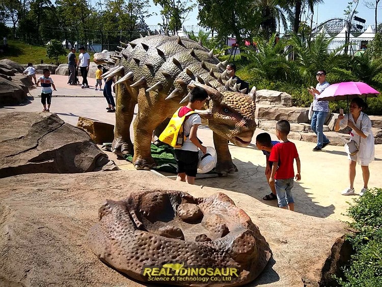 Animatronic Dinosaur Exhibition in china