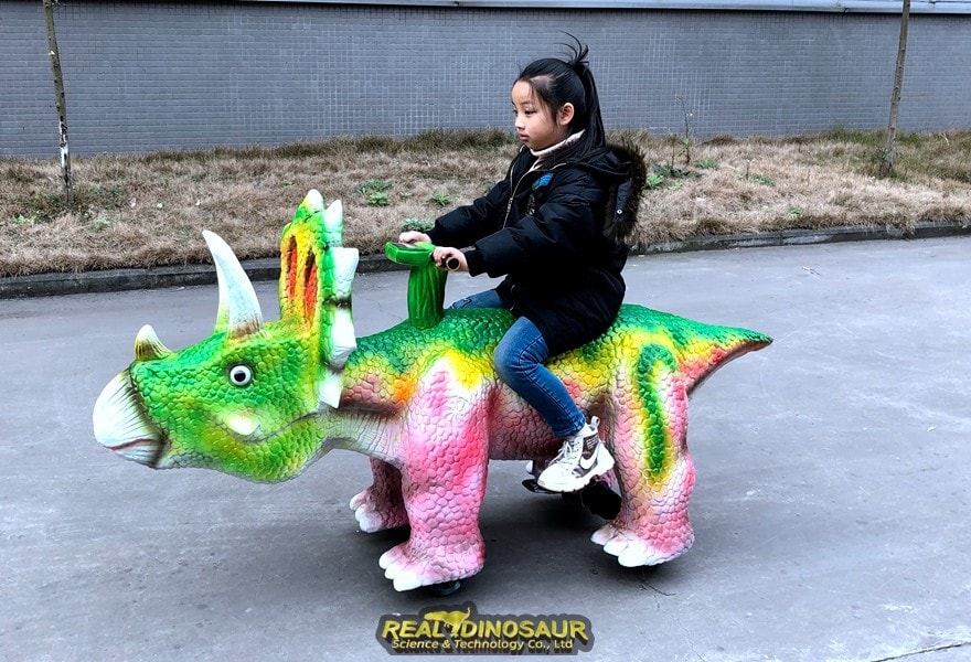Dinosaur Battery-Operated Kid Car for Amusement Park