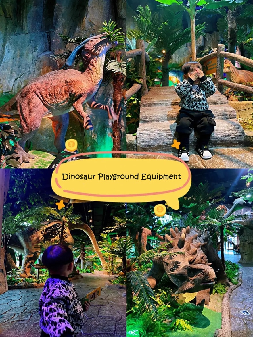 Dinosaur Playground Equipment