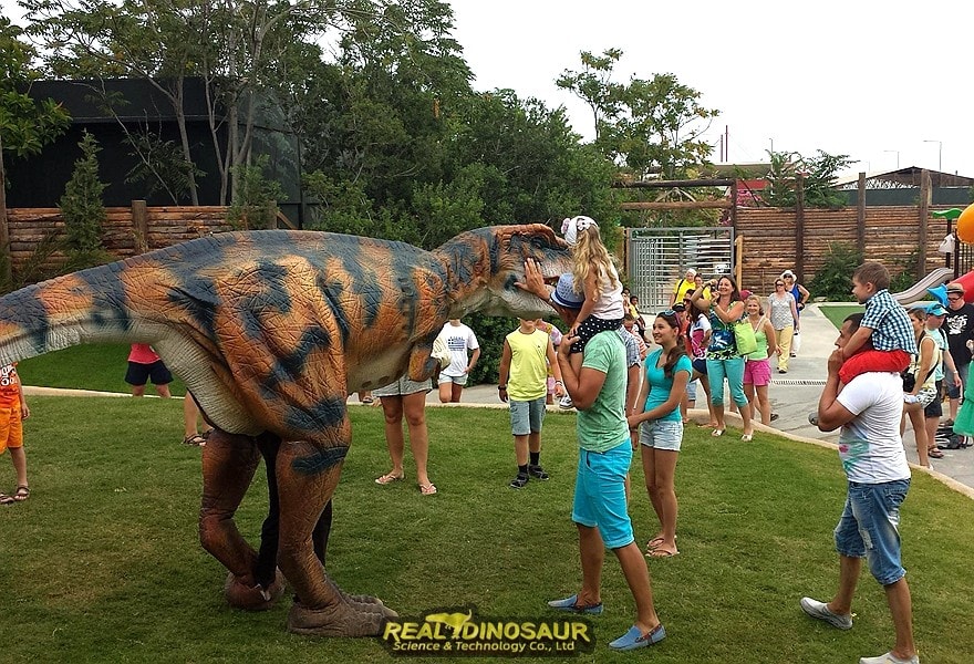 Dinosaur costume wiht kids