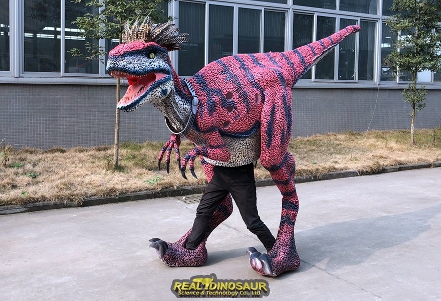 Robotic Raptor Dinosaur Costume