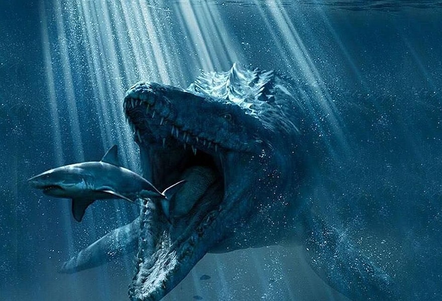 The Overlord of Dinosaurs in the Ocean