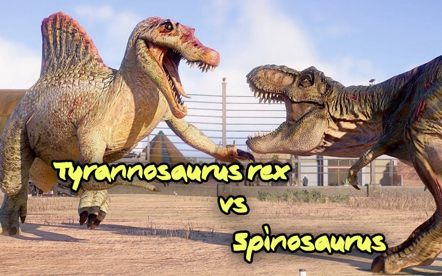 Tyrannosaurus Rex vs Spinosaurus