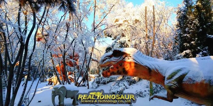 dinosaurs in extreme cold weather