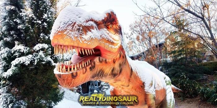 maintaining animatronic dinosaurs in extreme cold weather