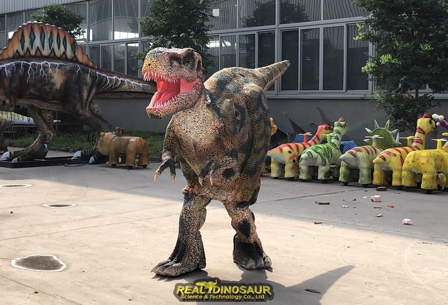 spain dinosaur costume